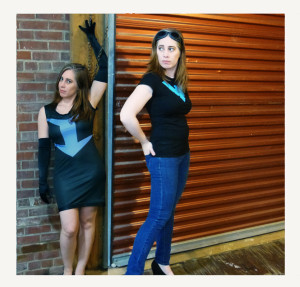 Nightwing-inspired Dress