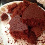 Second red velvet cake. It got a little crumbly, so we fixed it with cream cheese icing!